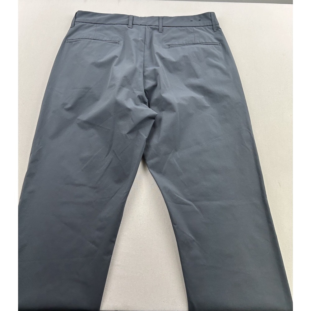 J Crew Pants Thompson Flex Tapered Leg Golf‎ Tech Pants Mens 30x32 Blue Gray - Picture 14 of 15